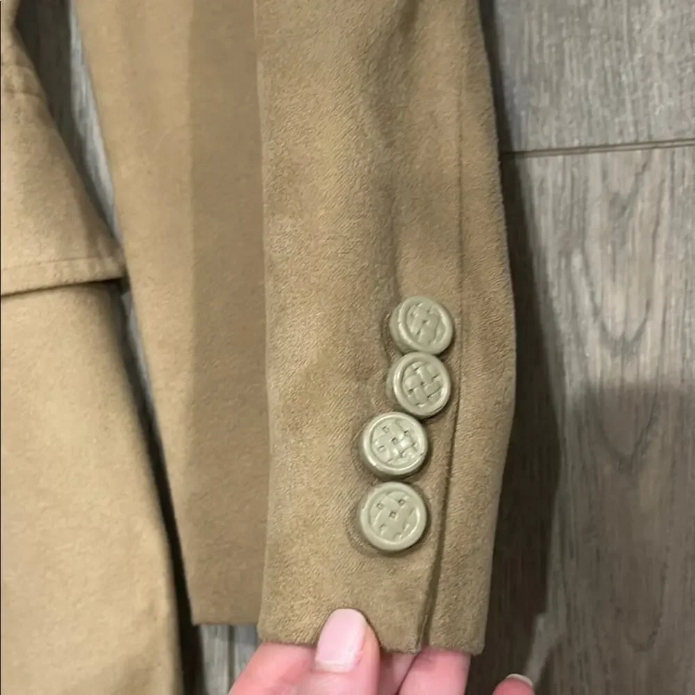 Donald Brooks Men’s Vintage Suede Feather Western Sports Coat Blazer Size 44